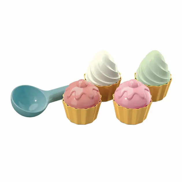 Aanbieding Cupcake Zandvormen met Schep, 9dlg.