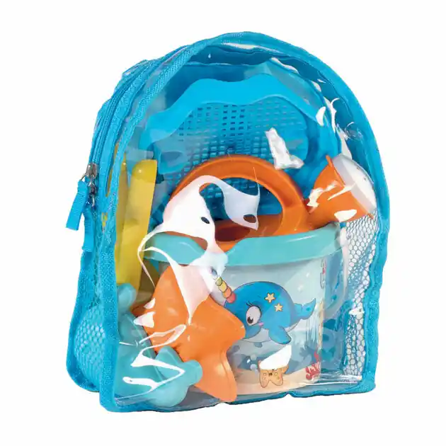 Bestseller Rugzak met Strandset Walvis, 7dlg.