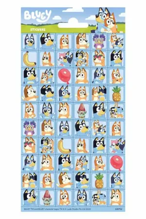 Uitverkoop Stickervel Bluey Mini