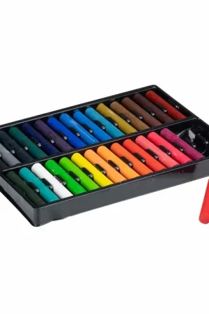 Voordeelprijs Oliepastels, Set van 30 Kleuren