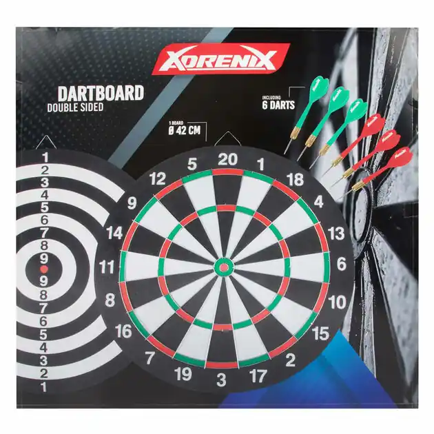 Meest Verkocht Adrenix Dartbord Klassiek met 6 Pijlen