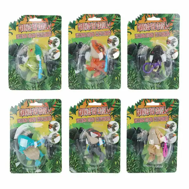 Bestel Nu Dinoworld Bijtende Dinosaurus Sleutelhanger, 12cm
