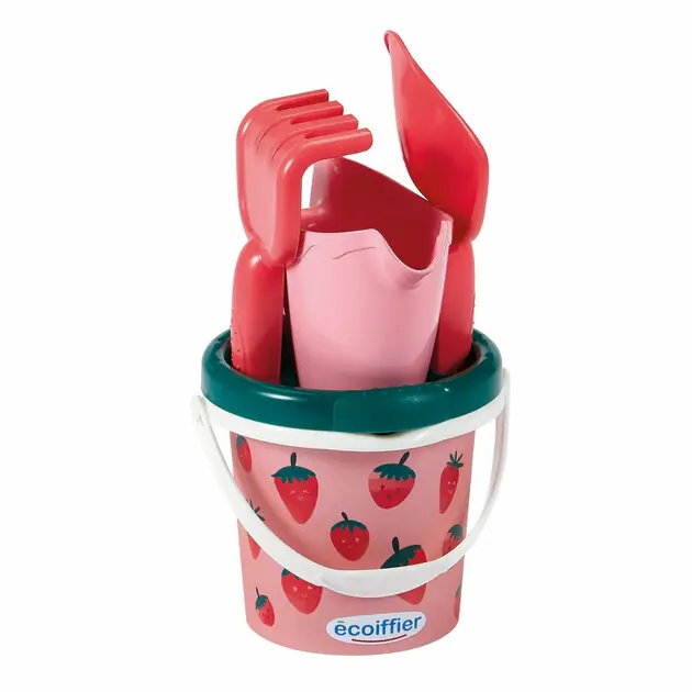 Ecoiffier Strandset Aardbei - 4dlg. Tijdelijk Beschikbaar