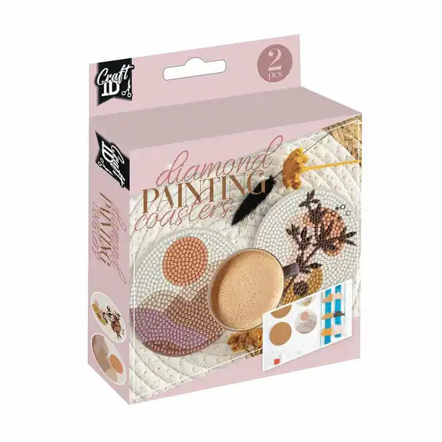 Diamond Painting Onderzetters Maken - 2 Onderzetters Dagaanbieding