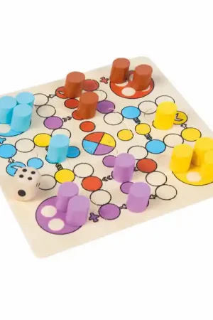 Veilige Betaling Games Mini Houten Bordspel Ludo