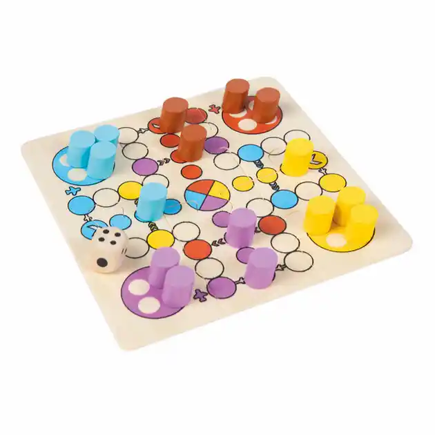 Veilige Betaling Games Mini Houten Bordspel Ludo