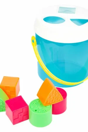 Seizoensaanbieding Little Stars Baby Vormenstoof Emmer met 6 Blokken