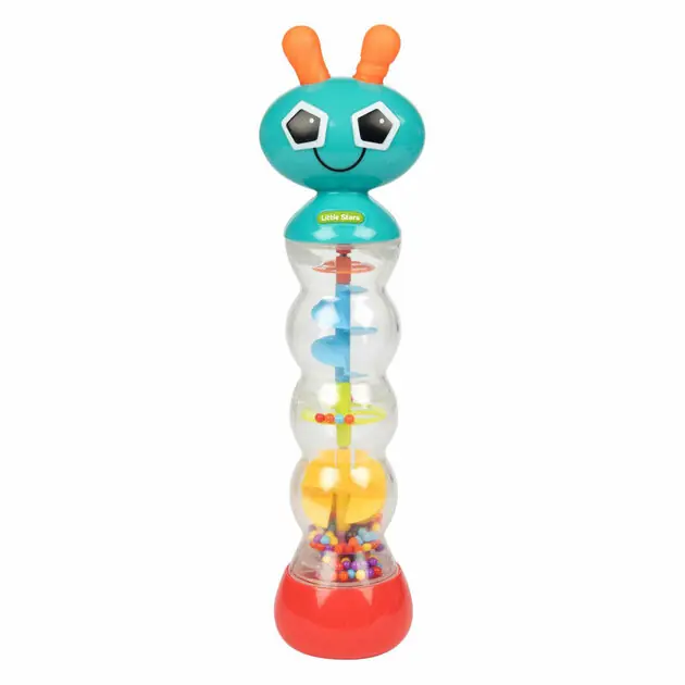 Little Stars Baby Rammelaar Regenmaker en Spiegel Nieuw