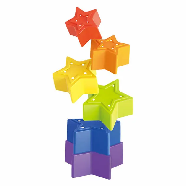 Gereduceerde Prijs Little Stars Baby Stapeltoren Ster, 6dlg.