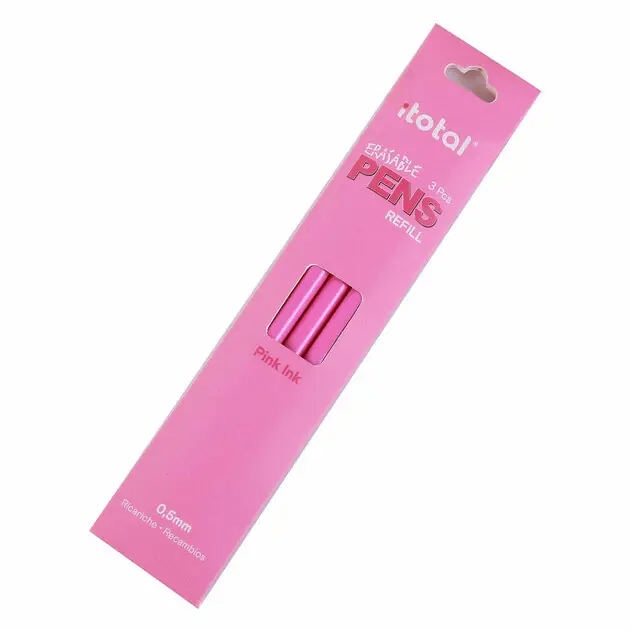 Nieuw Uitwisbare Inkt Navulling Roze, 3st.
