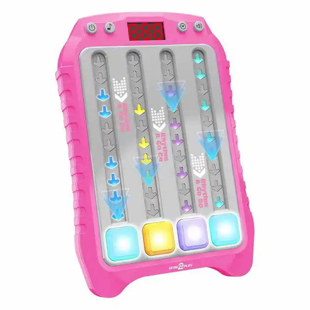 Beperkt Aanbod Gear2play Rhytm A Go Volg het Ritme Spel Roze