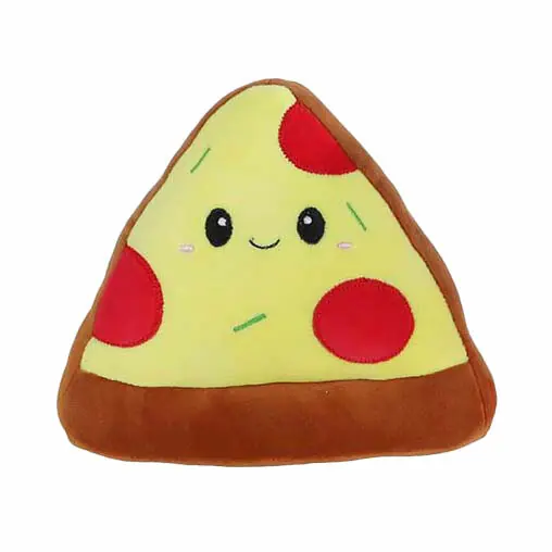 Lage Prijs Fluffy Menu Snack Knuffel Pluche - Pizza