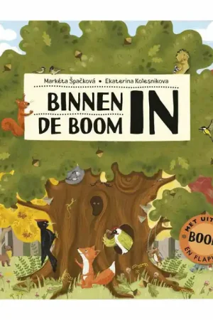 Uitklap- en Flapjesboek Binnen in de Boom Direct Beschikbaar