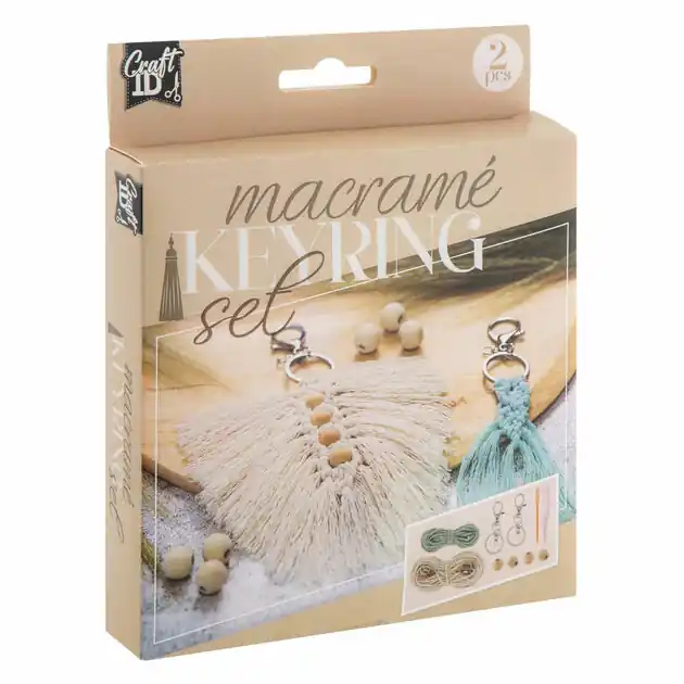 Macrame Sleutelhangers, 2st. Meest Verkocht