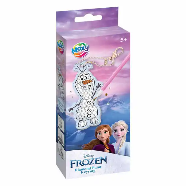 Flitsaanbieding Maak je eigen Diamond Paining Sleutelhanger Olaf