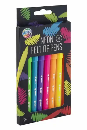 Viltstiften Neon, 8st. Bestseller