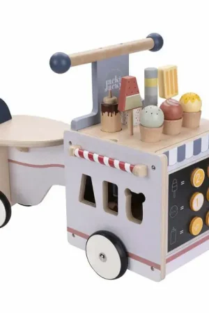 Speciale Aanbieding Houten Loopfiets Ijskar Jack & Jacky