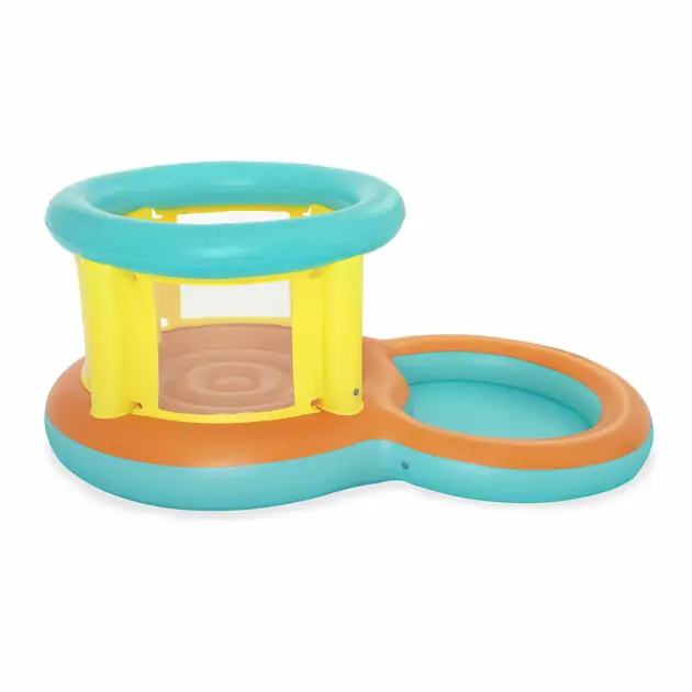 Exclusieve Aanbieding Bestway Springkasteel met Peuterbad Jumptopia, 239x142x102cm