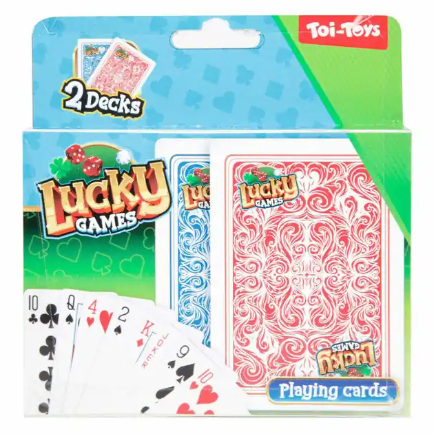 Lucky Games Speelkaarten, 2st. Aanbieding