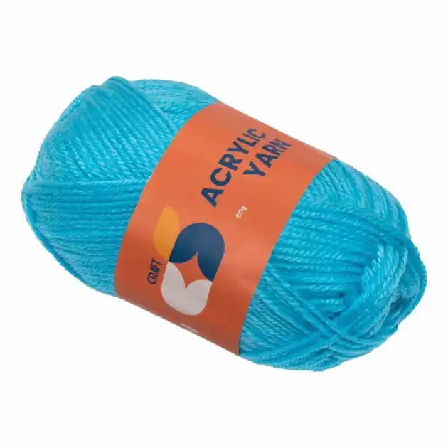 Gratis Retour Colorations - Acrylgaren Blauw, 50g