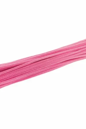 Voordeelprijs Colorations - Roze Chenilledraad, 100st.