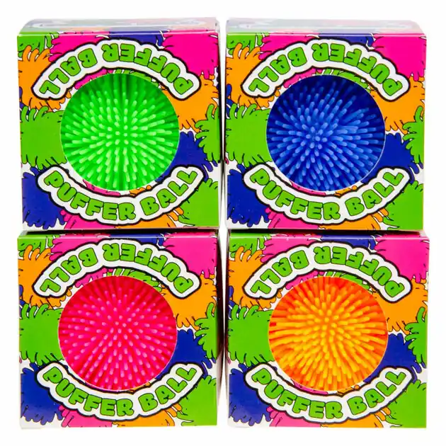 Pufferbal Kleur, 6cm Fabrieksprijs