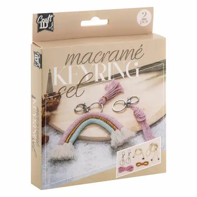Macrame Sleutelhangers, Set van 2 Aanbieding
