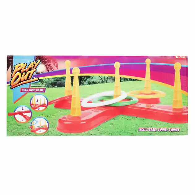 Play Out Ringwerpspel Bright met 5 Ringen Gratis Retour