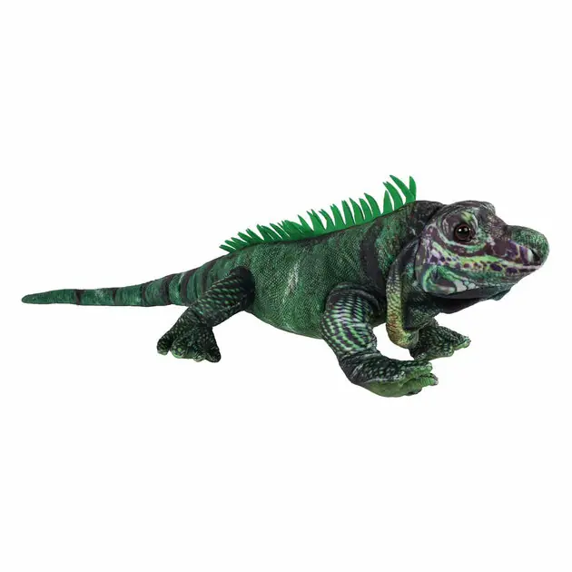 Jungle Expedition Leguaan Knuffel Pluche, 50cm Express Levering