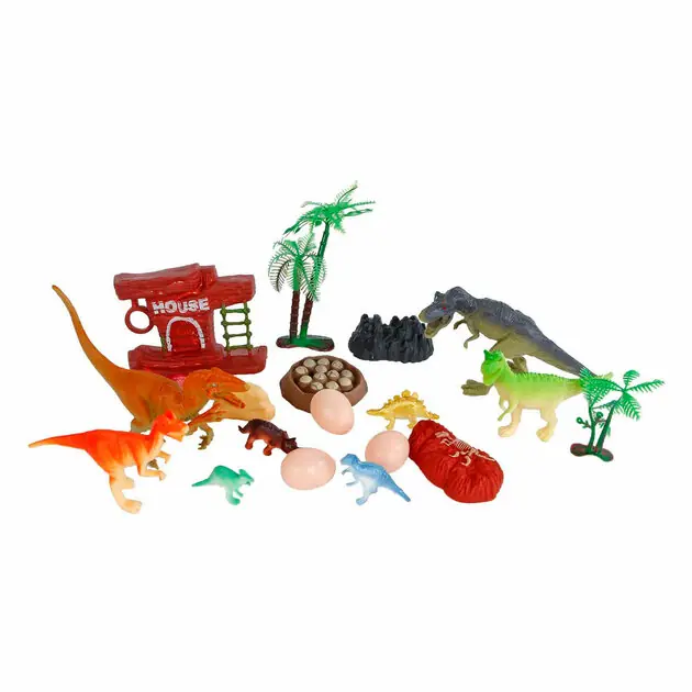 DinoWorld Dinosaurus Speelset, 19dlg. Betaalbaar