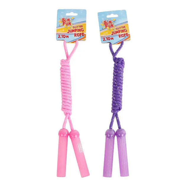 Gratis Retour Sun Fun Glitter Springtouw, 2,10m