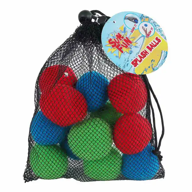 Op = Op Sun Fun 12 Gekleurde Waterballen in Opbergtas, 6cm