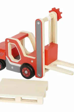 Bestel Nu Small Foot - Houten Heftruck met Pallet