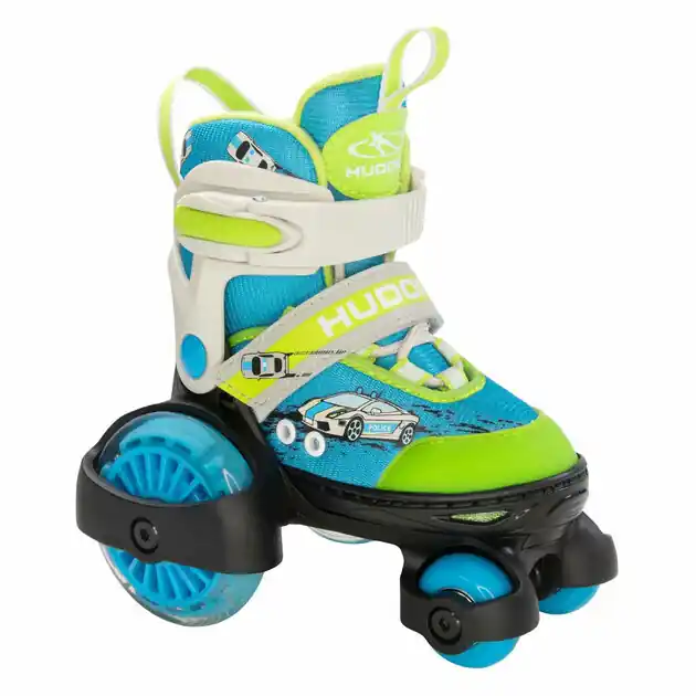 HUDORA Rolschaatsen My First Quad LED Auto, Maat 30-33 Uitverkoop