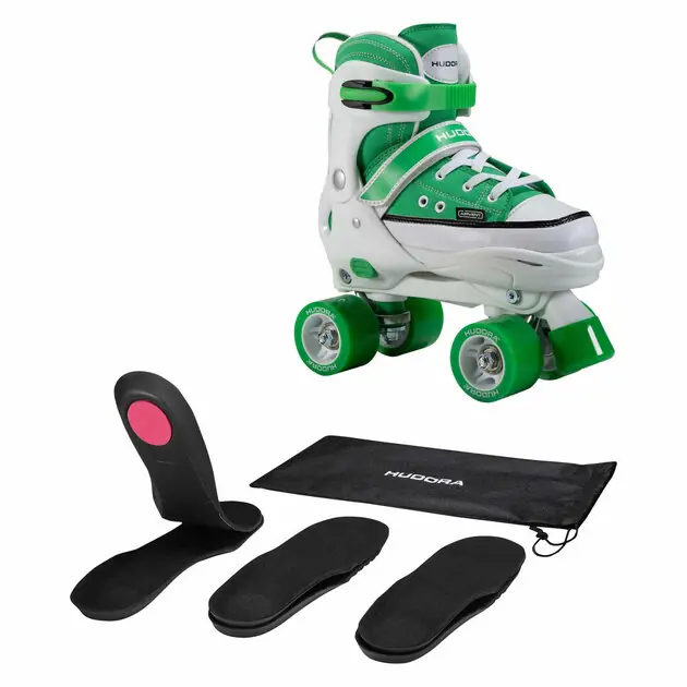 Direct Verzonden HUDORA Rolschaatsen Sneaker Groen, Maat 36-39