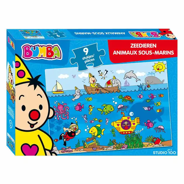 Koop Vandaag Bumba Puzzel Zeedieren, 9st.
