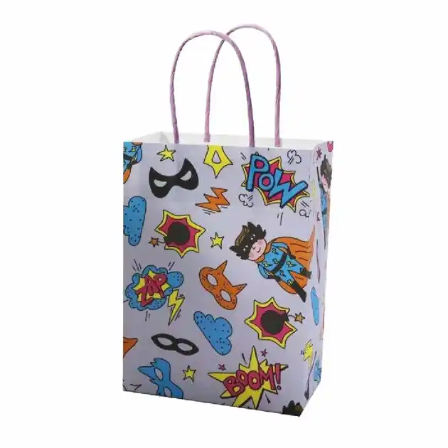 Direct Verzonden Geschenktasje Superhero