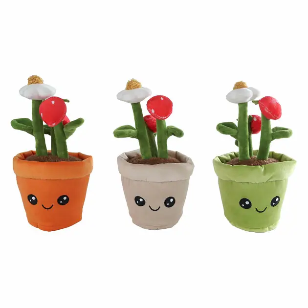 Must-Have Take Me Home Knuffel Plant Pluche - Aardbeienplant, 23cm