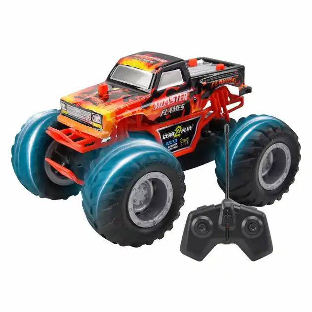 Gear2Play RC Bestuurbare Auto Monster Flames Flitsaanbieding