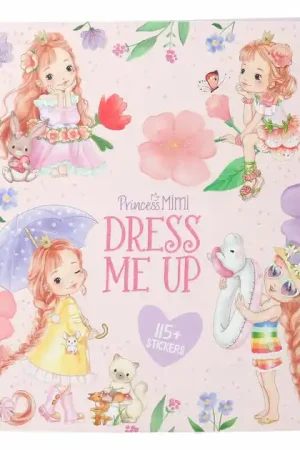 Aanbieding Princess Mimi Dress Me Up Stickerboek