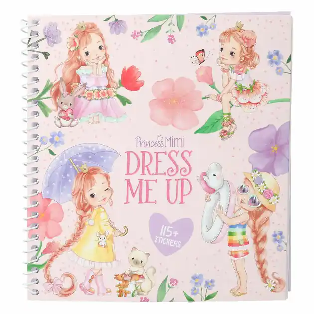 Aanbieding Princess Mimi Dress Me Up Stickerboek