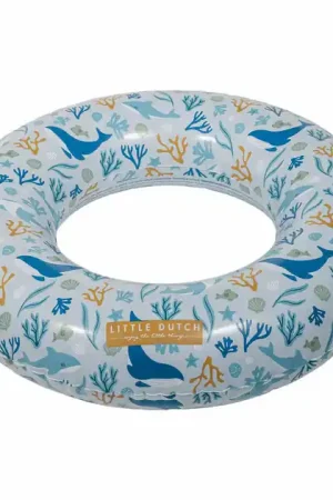 Lage Prijs Little Dutch Ocean Dreams Zwemring Blauw, 50cm