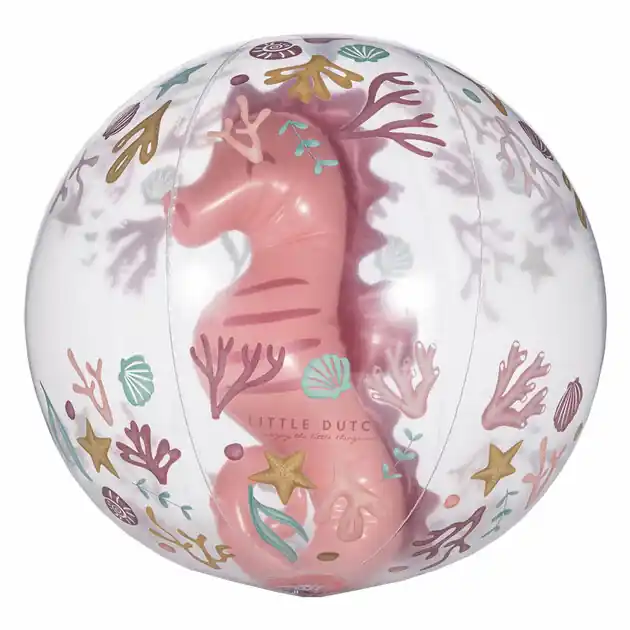 Little Dutch Ocean Dreams Strandbal 3D Figuur Roze Betaalbaar