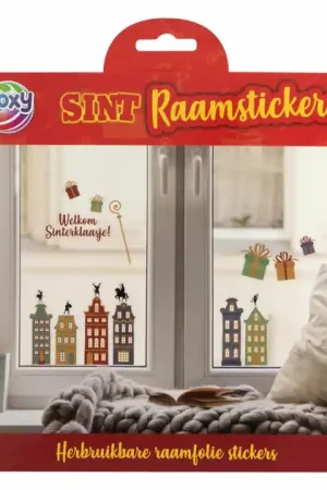Betaalbaar Sint Raamstickers