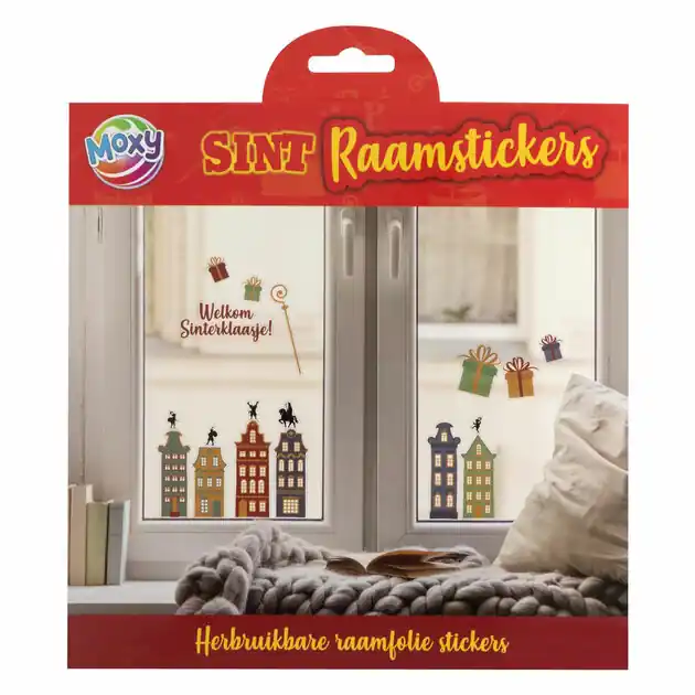 Betaalbaar Sint Raamstickers
