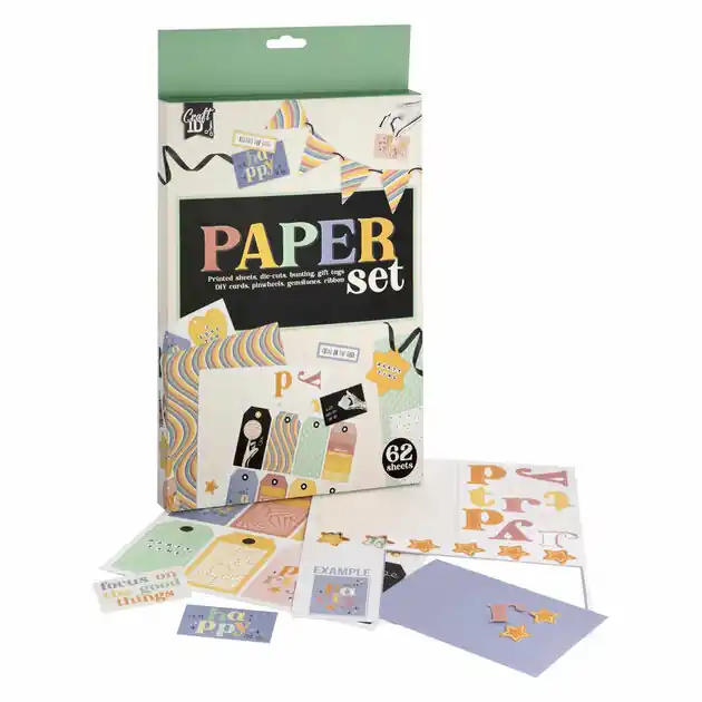 Knutsel Papier met Print Gemend A4 Favoriet