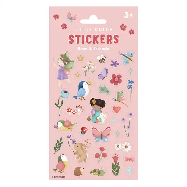 Goedkoop Little Dutch Stickers Rosa & Friends