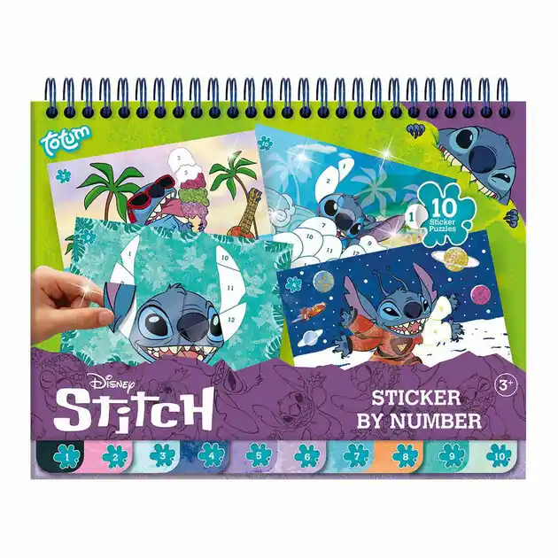 Totum Stickeren op Nummer Boek Stitch Laatste Versie