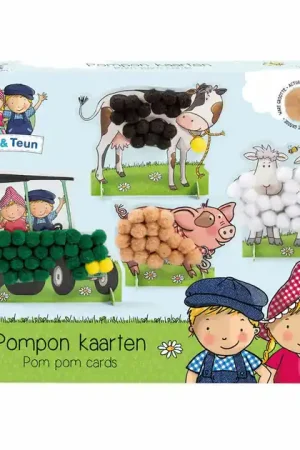 Koop Vandaag Fien & Teun Pompom Plakken