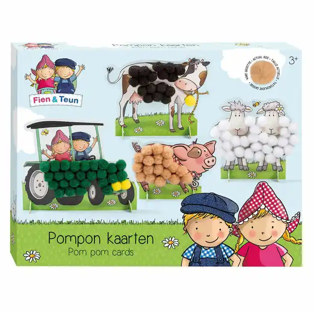 Koop Vandaag Fien & Teun Pompom Plakken